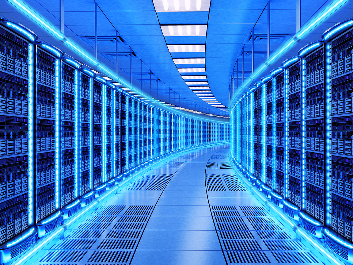 servers in data center